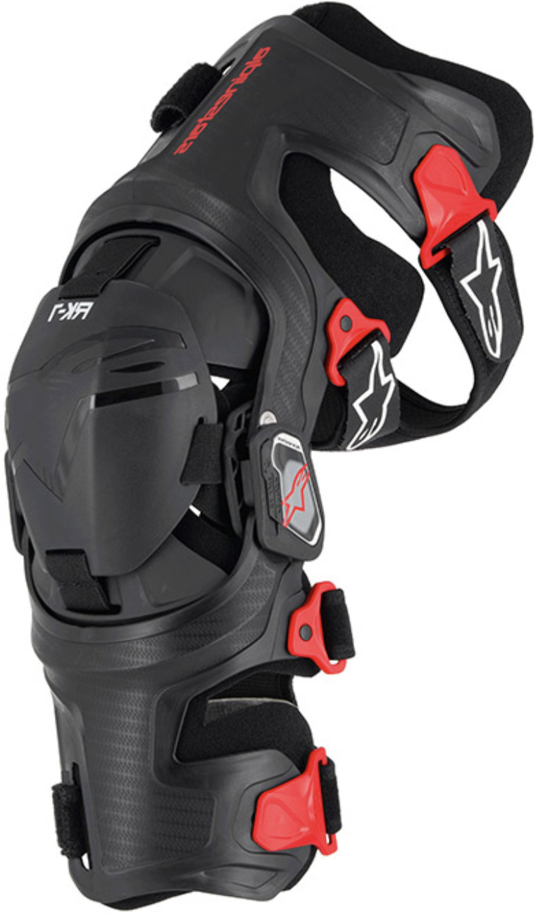 Мотонаколінники Alpinestars RK-7 Plasma Black/Red купить от 0 грн